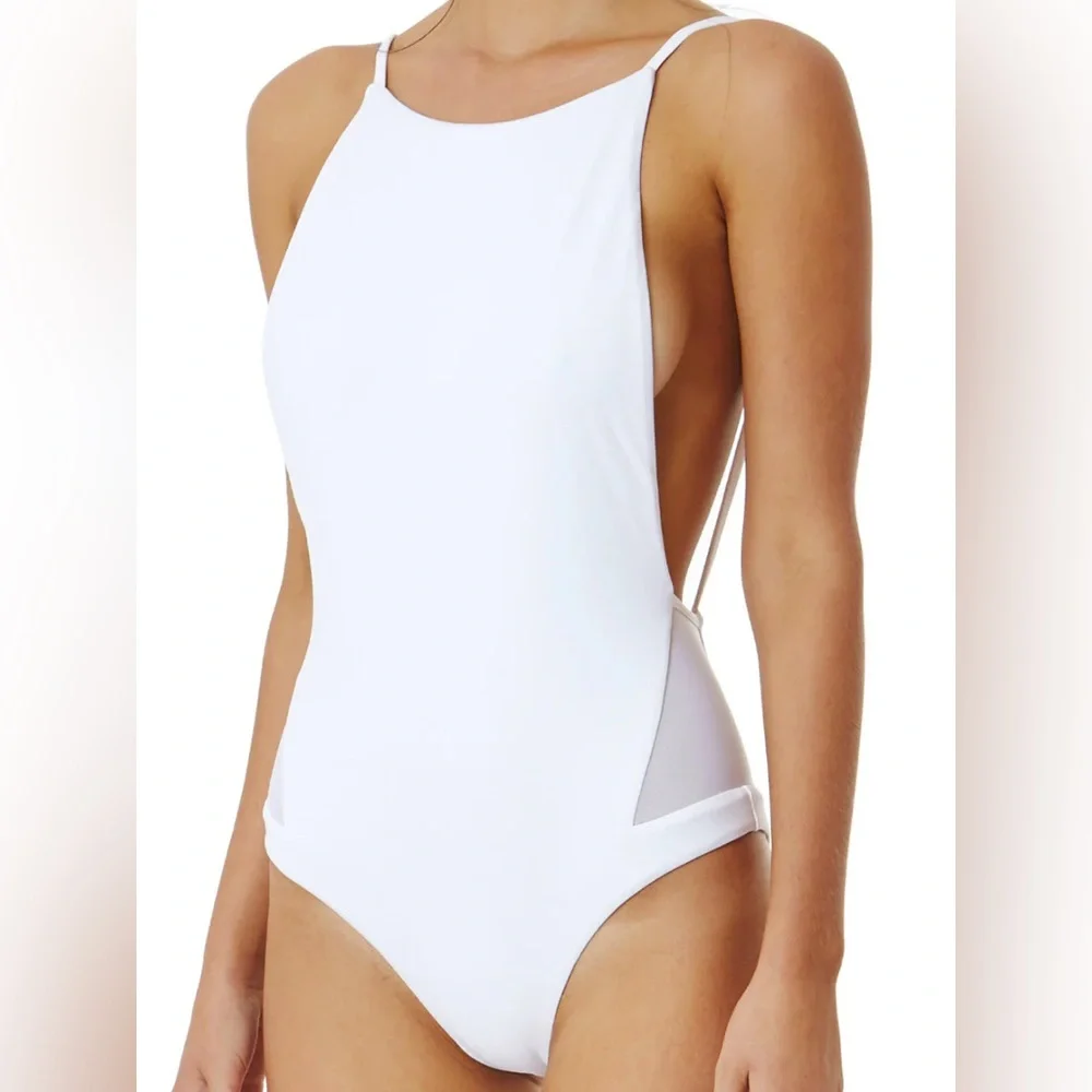 EUC // FELLA // SZ LG // Mad Max One Piece - White // Retail $189